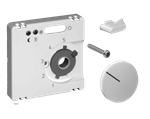 Alre JZ-005.100 Cover set for underfloor temperature controller FETR 101715, 55×55, pure white (RAL9010), gloss