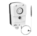 Alre JET-153 F Capillary thermostat, wall mounting, 100…280…°C, internal setting, external resetting, capillary length 18m