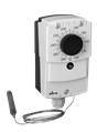 Alre JET-153 Capillary thermostat, wall mounting, 100…280…°C, external setting, external resetting, capillary length 18m