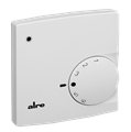 Alre RTBSB-001.096 Room thermostat, surface-mounted, 5…30…°C, 230V AC, NC contact, heating display