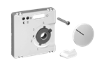 Alre JZ-009.100 Cover set for underfloor temperature controller FETR 101716, 55×55, pure white (RAL9010), gloss
