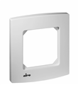 Alre JZ-090.900 alre frame “Berlin” for all flush-mounted devices with cover 50×50, pure white (RAL9010), gloss