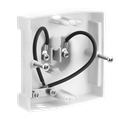 Alre JZ-19 Plug-in socket fully pre-wired; it can be completed with RTBSB-001086 or RTBSB-001096 room thermostats