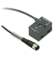 Pepperl+Fuchs VAZ-T1-FK-G10-5M-PUR-V1-G Splitter box G10, AS-Interface to 1x M12 round connector