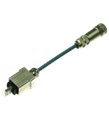 Pepperl+Fuchs ICZ-AIDA1-V45-0,2M-PUR-V1D-G Connecting cable RJ-45 to M12 D-coded