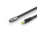 Beckhoff C9900-K652...K666,-K761 CP-Link 4 cable, shielded, PVC, 4 x 2 x AWG23/7, fixed installation, black, Cat6A