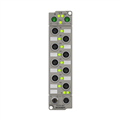 Beckhoff ER2338-1001 EtherCAT Box, 8-channel digital combi, 24 V DC, 3 ms, 05 A, M8, zinc die-cast
