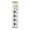 Beckhoff KM1644 Bus Terminal module, 4-channel digital input, 24 V DC, manual operation