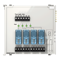 Beckhoff KM2604 Bus Terminal module, 4-channel relay output, 230 V AC, 16 A