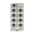 Beckhoff ERI2809-0022 IO-Link box, 16-channel digital output, 24 V DC, 05 A, M12, zinc die-cast
