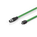 Beckhoff ZK1096-819A-0xxx Industrial Ethernet/EtherCAT G/G10 cable, Cat7, PUR, 4 x 2 x AWG26, fixed installation
