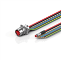 Beckhoff ZK7714-AS00-0xxx B23, ECP cable, PUR, 5 G 40 mm² + (1 x 4 x AWG22), drag chain suitable, key 2 (400 V AC)