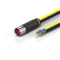 Beckhoff ZK7714-3100-Axxx B23, ENP cable, PUR, 5 G 40 mm² + (1 x 4 x AWG22), drag-chain suitable, key 2 (400 V AC)