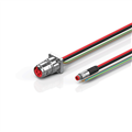 Beckhoff ZK7610-BL00-0xxx B17, ECP cable, PUR, 3 G 25 mm² + (1 x 4 x AWG22), drag chain suitable, key 2 (230 V AC)