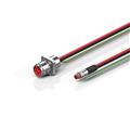 Beckhoff ZK7610-AH00-0xxx B17, ECP cable, PUR, 3 G 25 mm² + (1 x 4 x AWG22), drag chain suitable, key 2 (230 V AC)