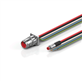 Beckhoff ZK7608-BX00-0xxx B17, ECP cable, PUR, 5 G 15 mm² + (1 x 4 x AWG22), drag chain suitable, key 2 (400 V AC)