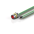 Beckhoff ZK7425-BX00-Axxx B40, ENP cable, PUR, 5 G 160 mm² + (1 x 4 x AWG22), drag chain suitable, key 1 (2 x 24 V DC + PE)