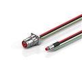 Beckhoff ZK7210-BK00-0xxx B17, ECP cable, PUR, 3 G 25 mm² + (1 x 4 x AWG22), drag chain suitable, key 1 (24 V DC)