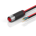 Beckhoff ZK7208-3000-0xxx B17, ECP cable, PUR, 5 G 15 mm² + (1 x 4 x AWG22), drag chain suitable, key 1 (2 x 24 V DC + PE)