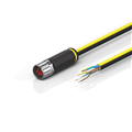 Beckhoff ZK7206-1900-Axxx B17, ENP cable, PUR, 3 G 15 mm² + (1 x 4 x AWG22), drag chain suitable, key 1 (24 V DC)