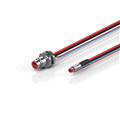 Beckhoff ZK7102-BJ00-0xxx B12, ECP cable, PUR, 2 x 075 mm² + (1 x 4 x AWG22), drag chain suitable, key 1 (24 V DC)