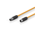 Beckhoff ZK4000-7778-0xxx Motor connection cable 075 mm² with M12 high-power plug (t coded), drag-chain suitable