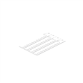 Beckhoff ZS5100-xxxx 40 contact labels, white, 5 x 10 mm