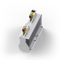 Beckhoff MD3201-0100-2254 Drive module, dual-axis frequency inverter, 600 V DC, 15 A, B17, STO/SS1